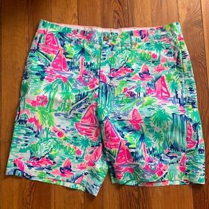 Lilly Pulitzer Mens Beaumont Short SZ36